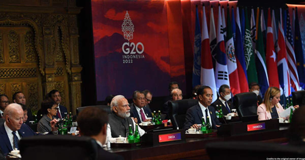 PM Modi participates in G20 summit's second working session in Bali